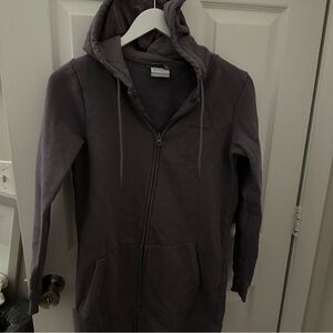 Columbia Light Purple/Gray Full-Zip Hoodie
